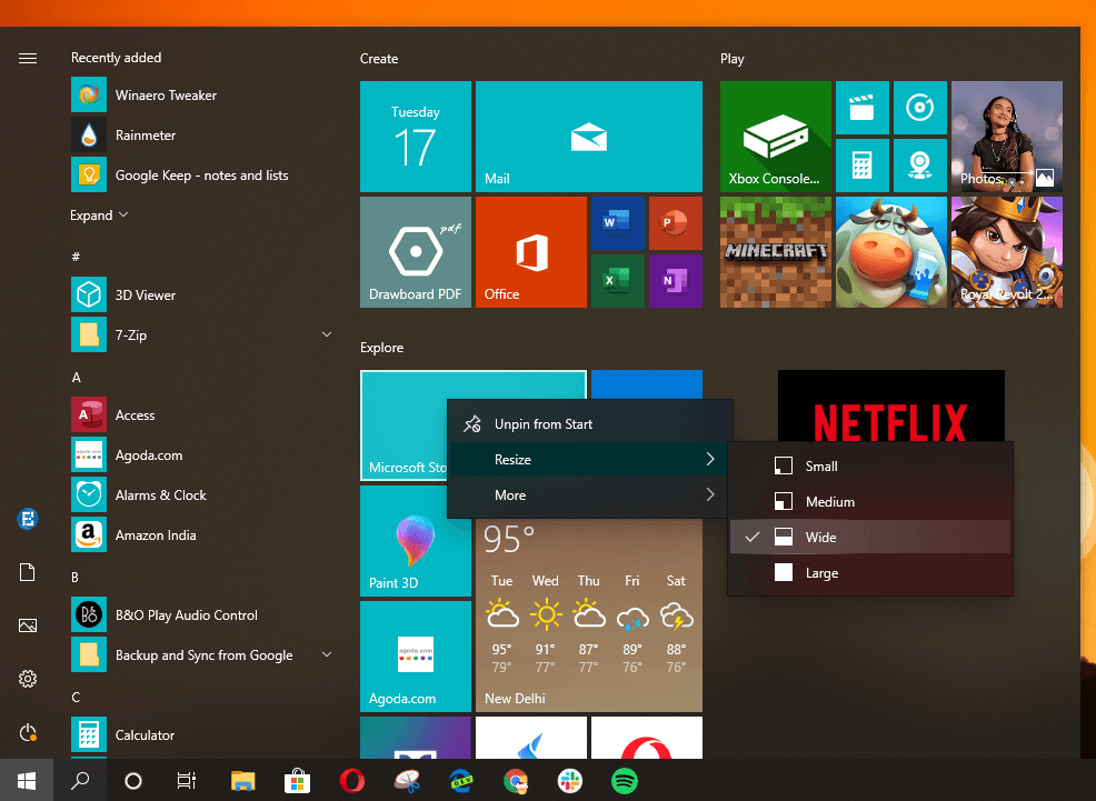 6 ways to customize windows 10 start menu