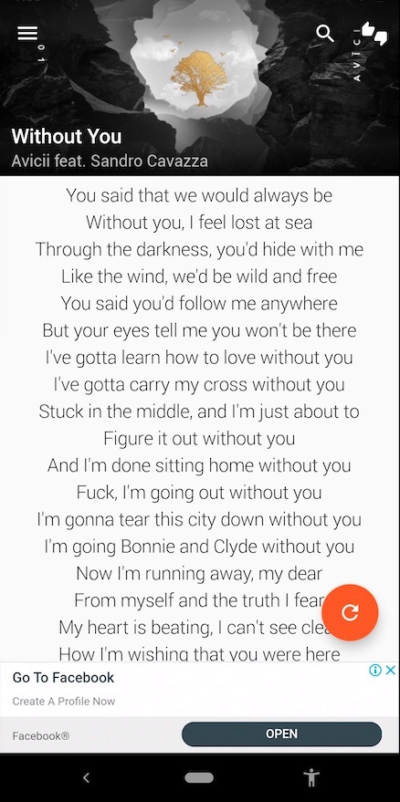 QuickLyric 1: best lyrics finder