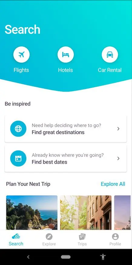Skyscanner: best travel apps