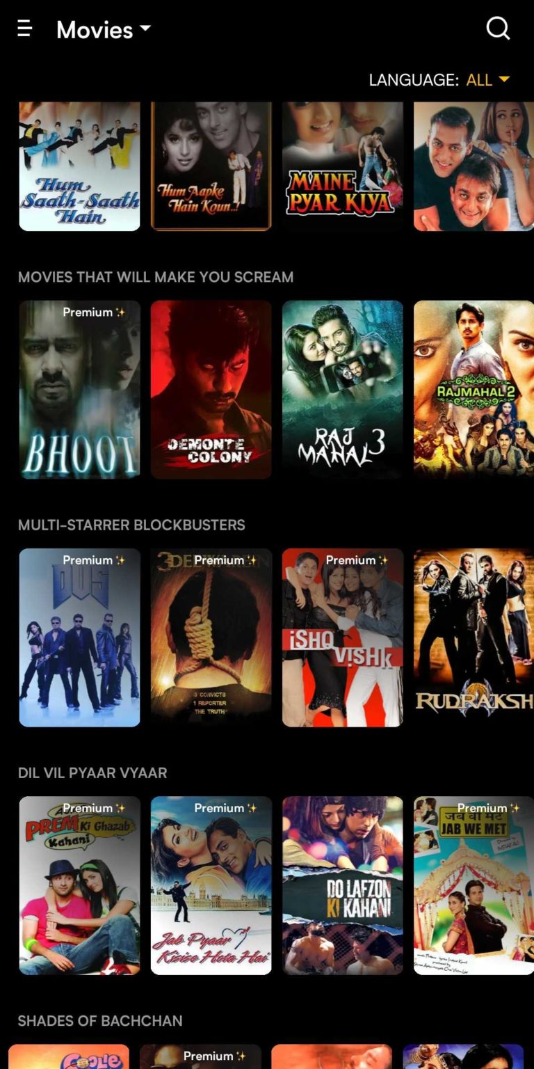 apps to watch new hindi movies for free