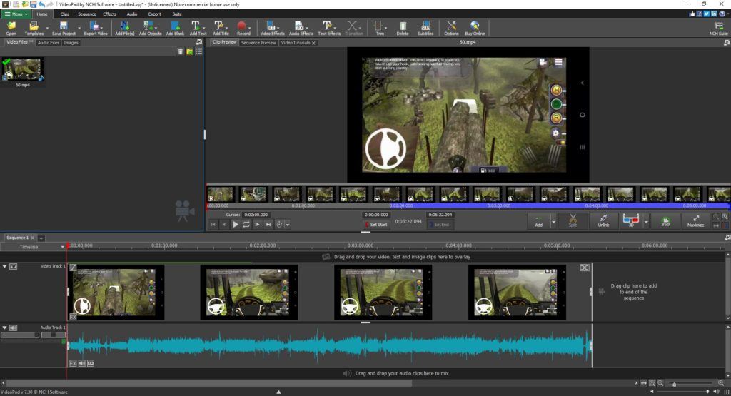 videopad video editor software