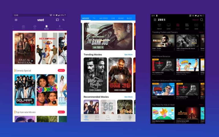 11 Best Hindi Movies Apps For 2022: Latest Bollywood Hits