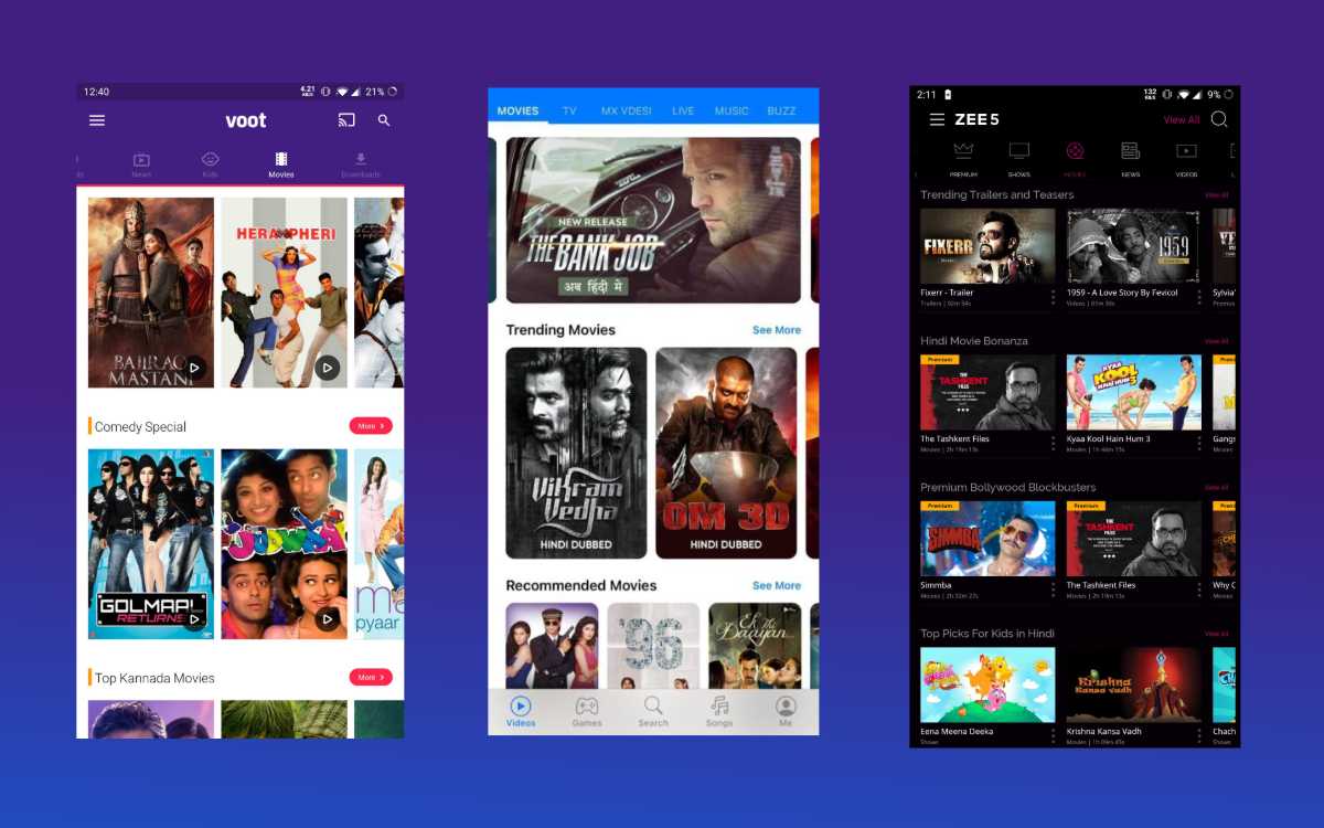 11 Best Hindi Movies Apps For 2022 Latest Bollywood Hits