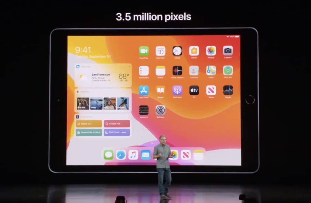 ipad new pixels display