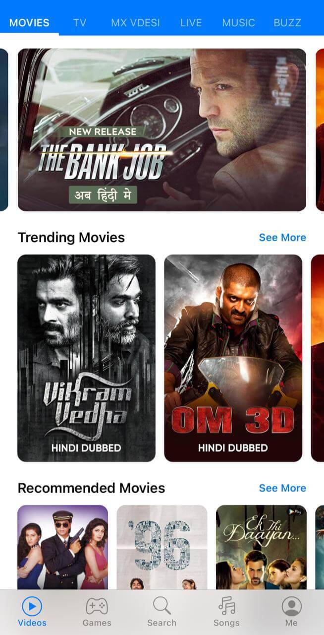 Free hindi movie app for android tv new arrivals