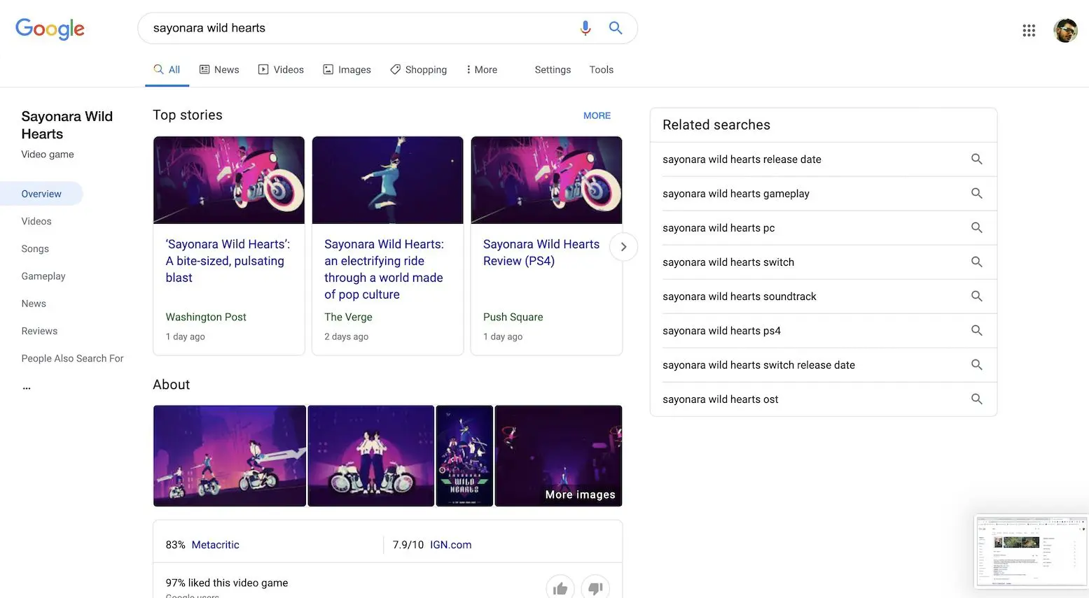Google is Testing a New Search Interface for Video Games
