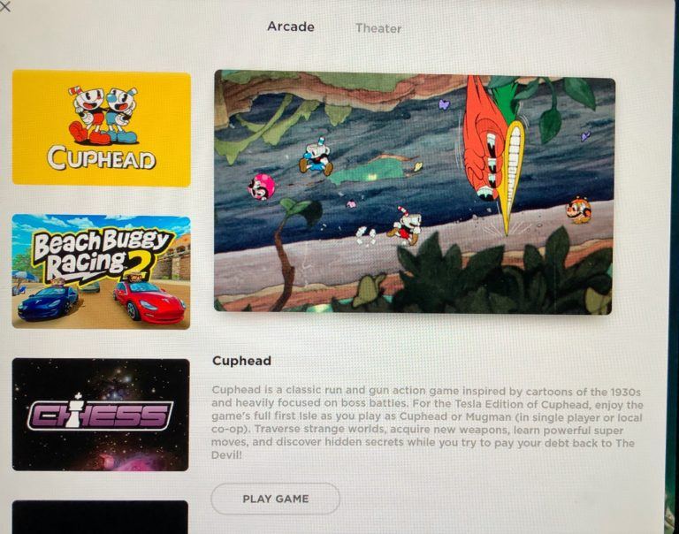 Tesla V10 Software Update: Introducing Cuphead, Netflix, And Joe Mode