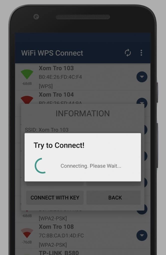 wps connect android app