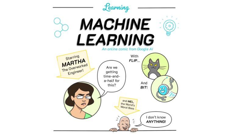 Google machine learning comic strip