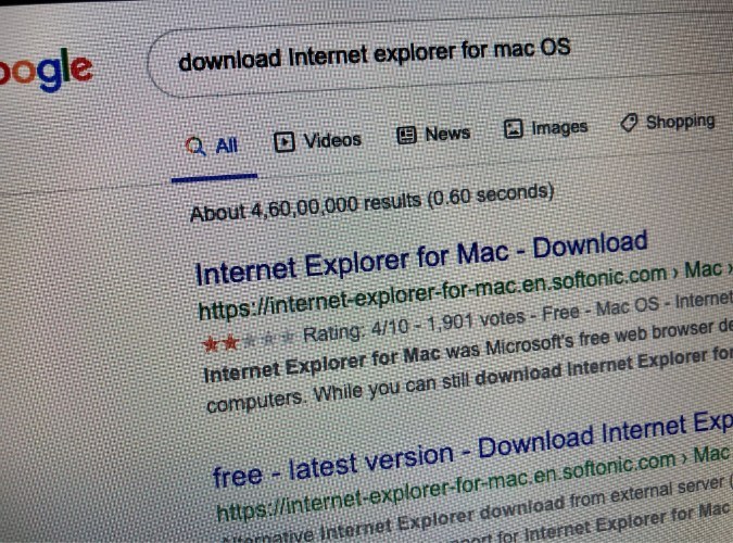 how i download internet explorer for mac