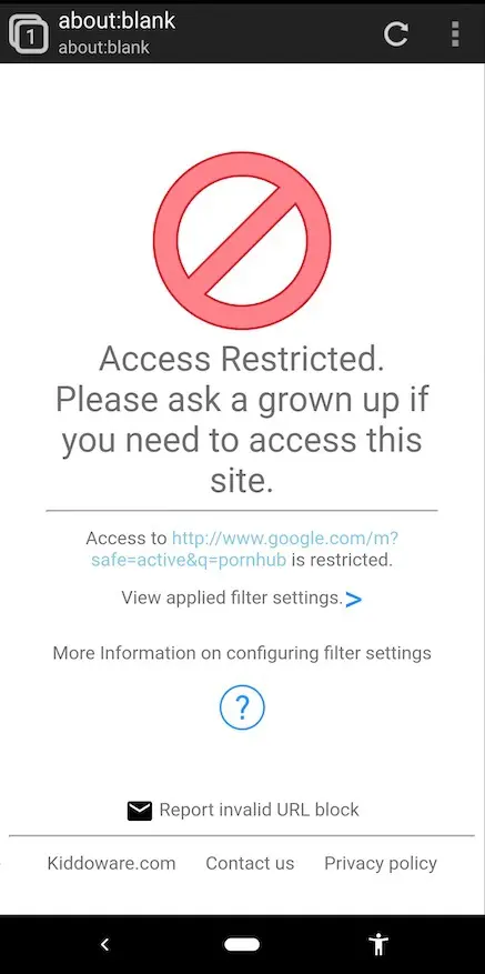 Safe Browser: best parental control apps