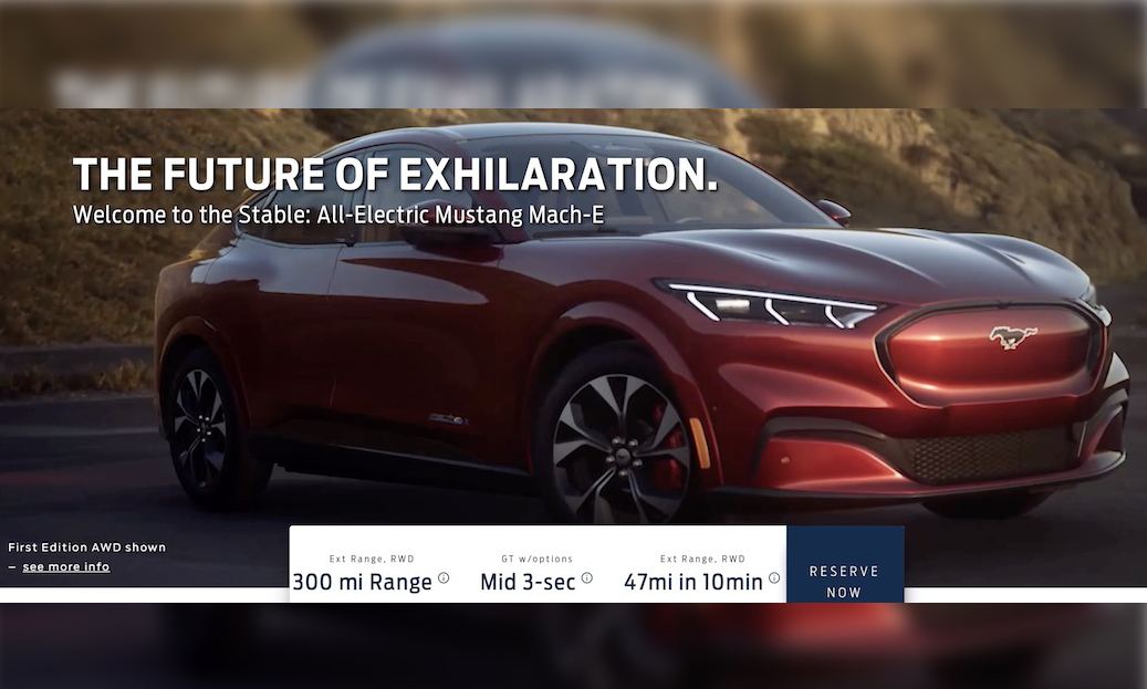 Tesla Model Y Ford Mustang Electric Specs