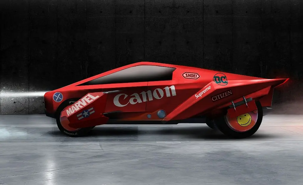 Tesla Cybertruck bosslogic Race Car