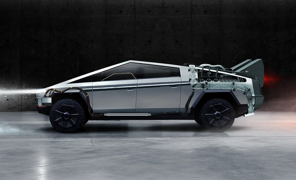 Tesla Cybertruck bosslogic Delorean