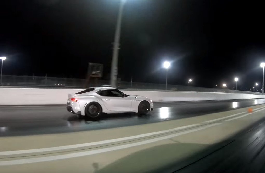 Tesla Model 3 Vs Toyota Supra Drag Race