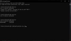 how to install update.zip using adb how to install update.zip using adb