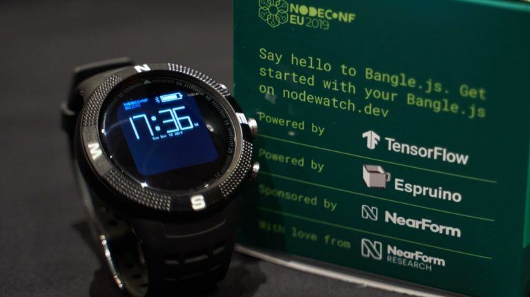 Bangle.js hackable open source smartwatch