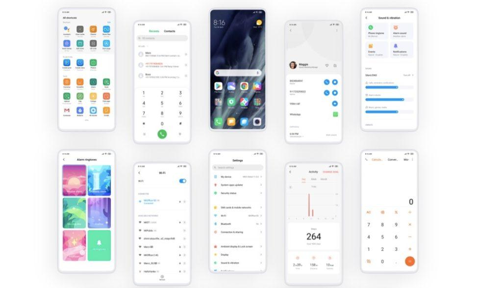 Miui 11 где память