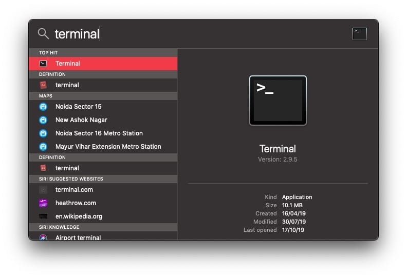 powerful mac terminal commands for repair