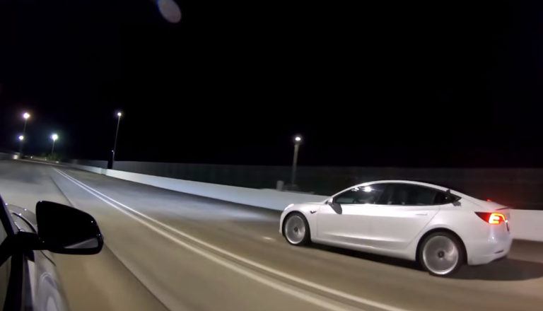 Watch A 500HP Supra Lose A 1/4 Mile Drag Race From A Tesla Model 3