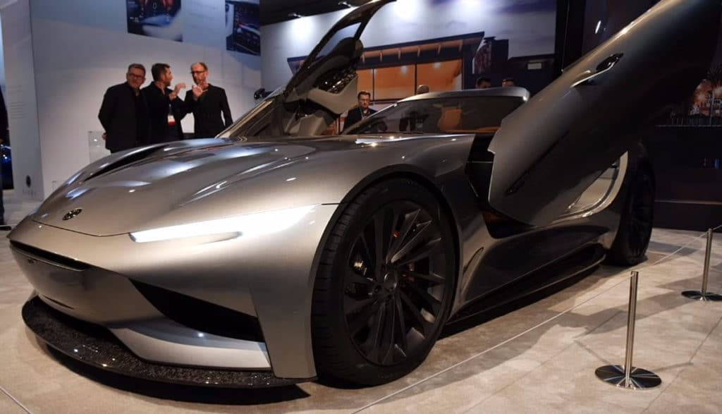 Tesla Roadster Killer Karma SC2 Electric Car