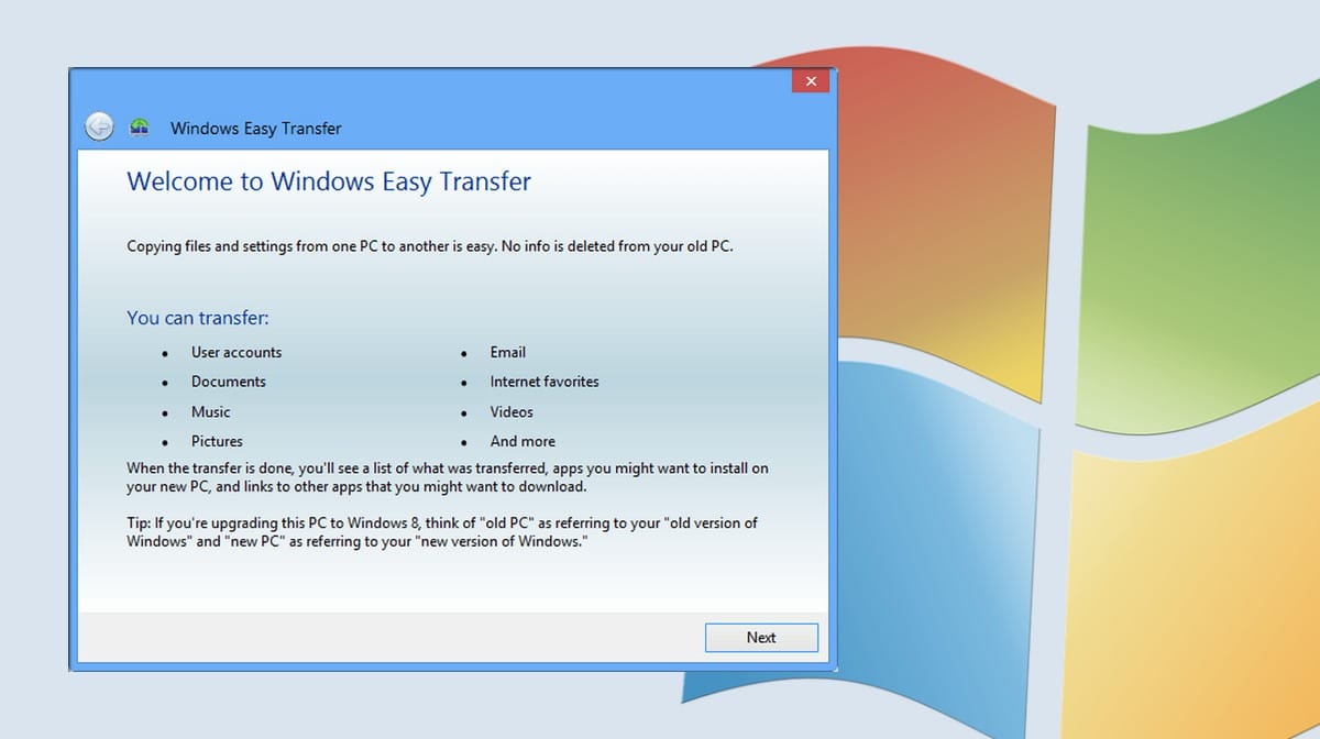 windows easy transfer alternative