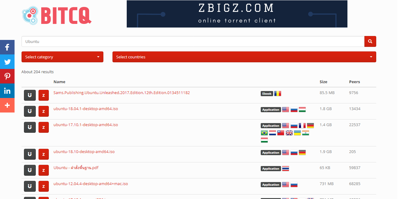 Biggest torrents. Поиск торрентов. Btdigg DHT search engine.