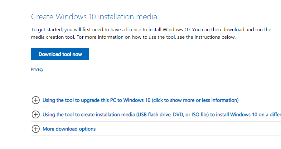 windows 10 media creation tool 1903 download