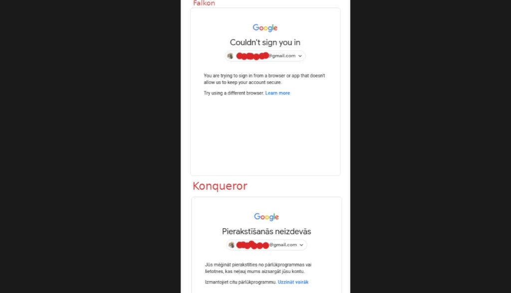 İşte Google'ın yasakladığı internet tarayıcıları! - Resim : 2