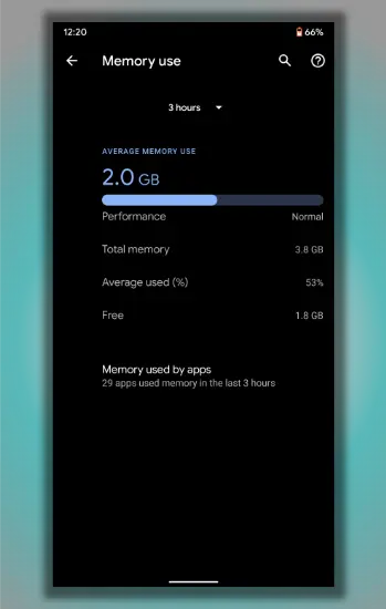 How to check RAM Usage Android 2