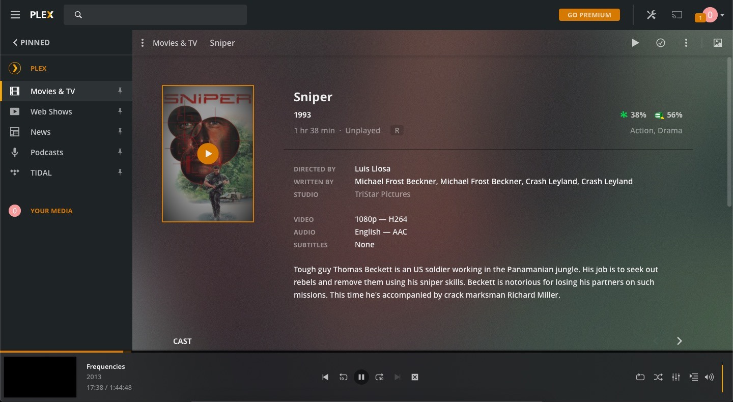 Plex Plex Free Media Steaming serviceFree Media Steaming servicePlex Free Media Steaming service