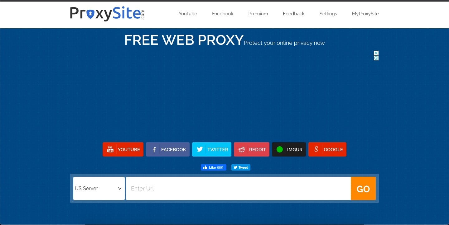ProxySite Best Proxy Server