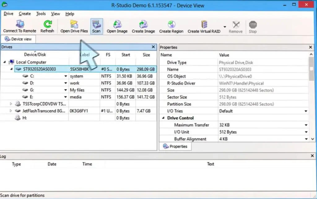 R-Studio best hard disk recovery software