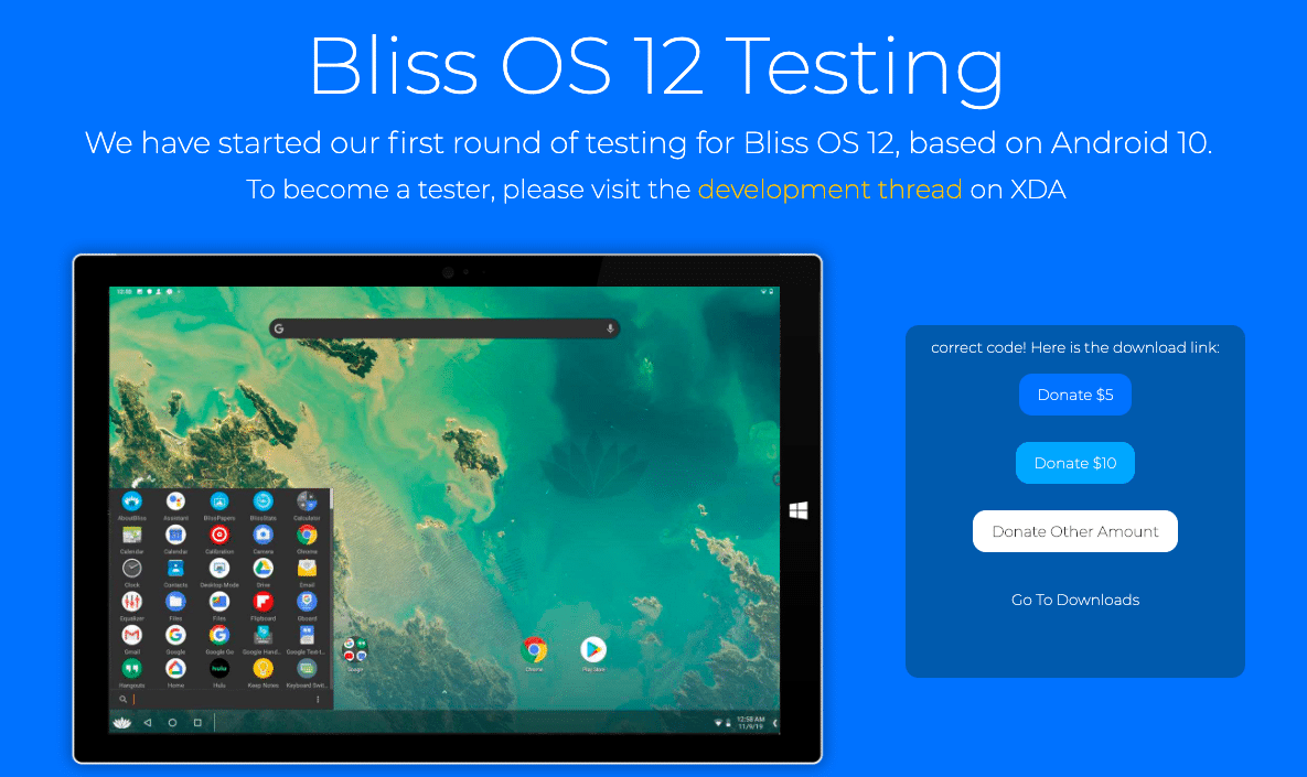 bliss android emulator for mac