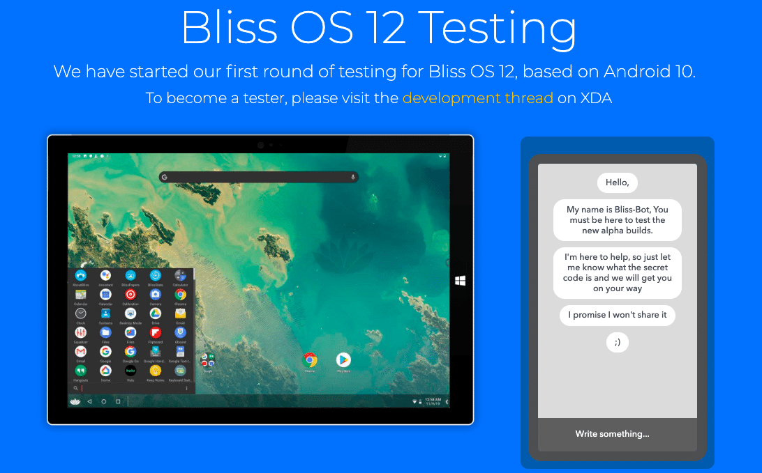 download bliss android emulator for pc