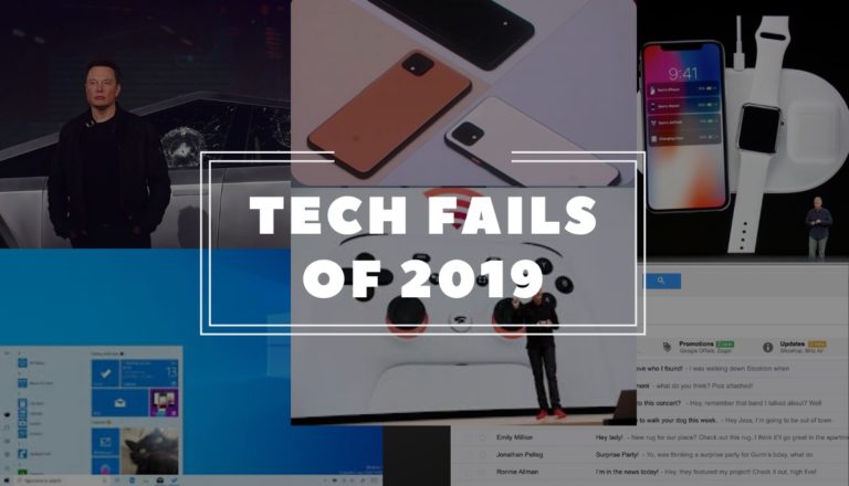 Tech Fails Of 2019