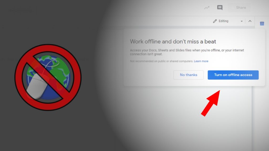 how to use google docs without the delay