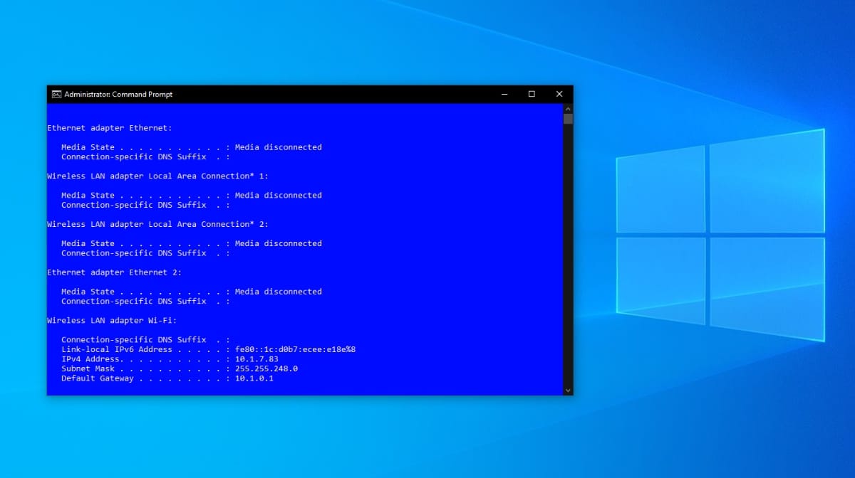 opening command prompt as administrator windows 10