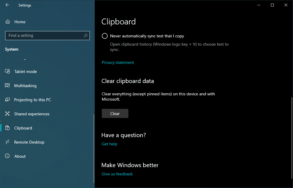 text clipboard online