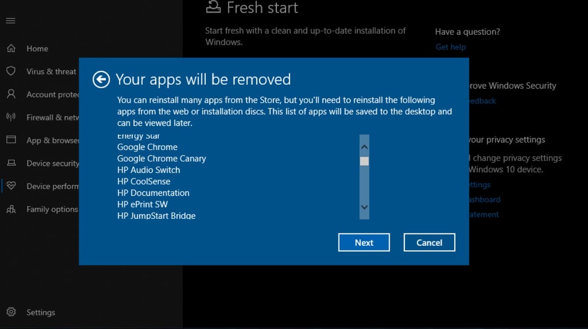 Remove bloatware Windows 10