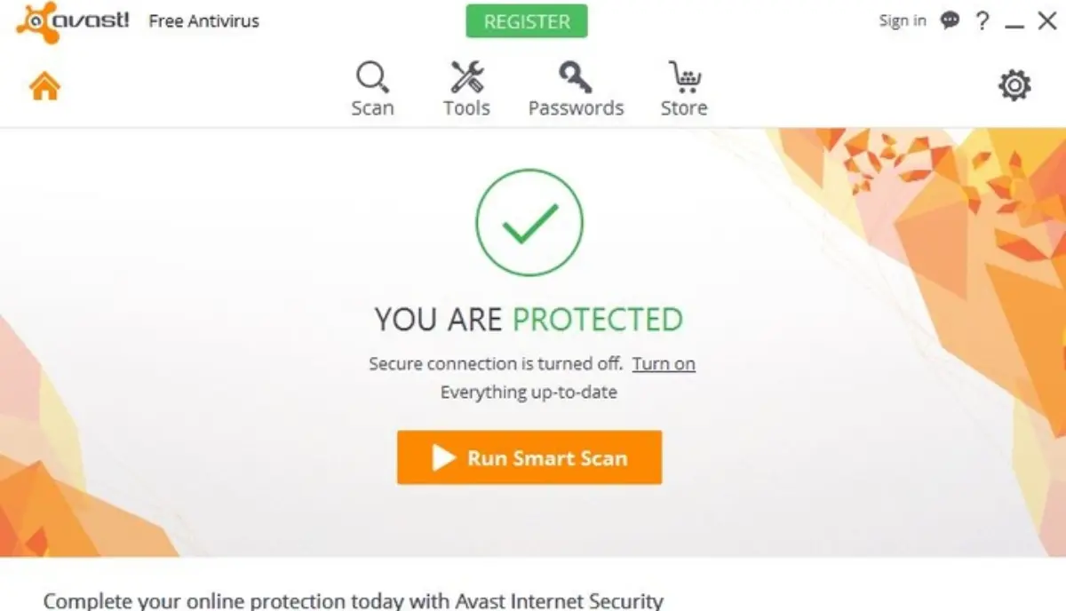 avast webshield wont activate