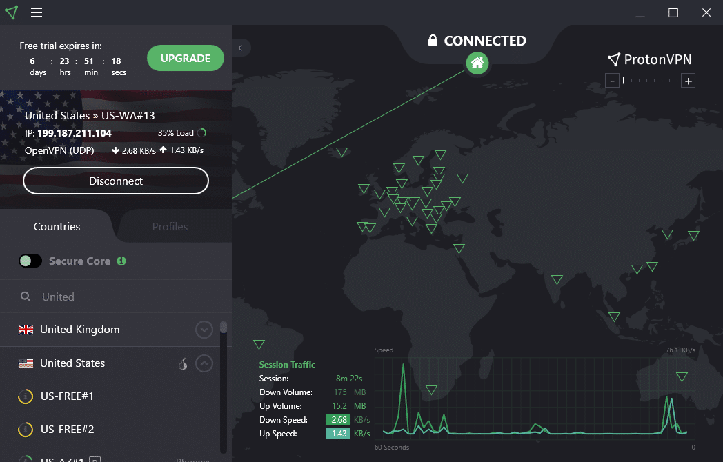 protonvpn chrome