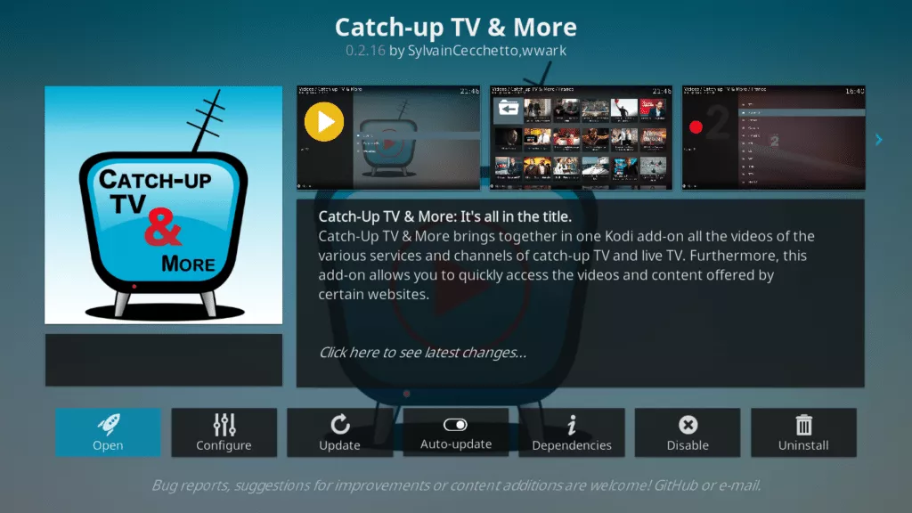 Catch Up Tv & More