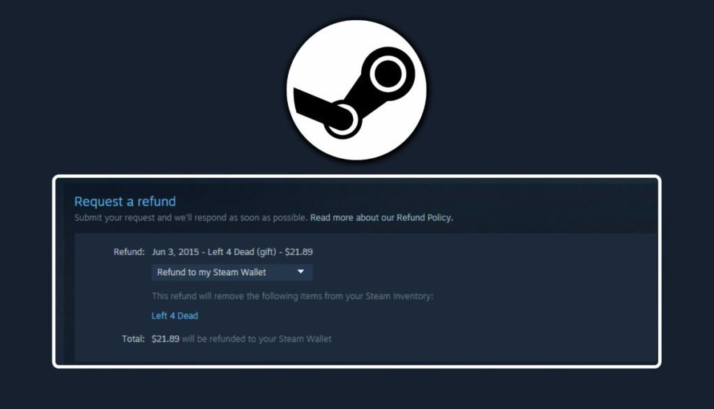 steam refund window