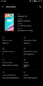 Oneplus oxygenos beta