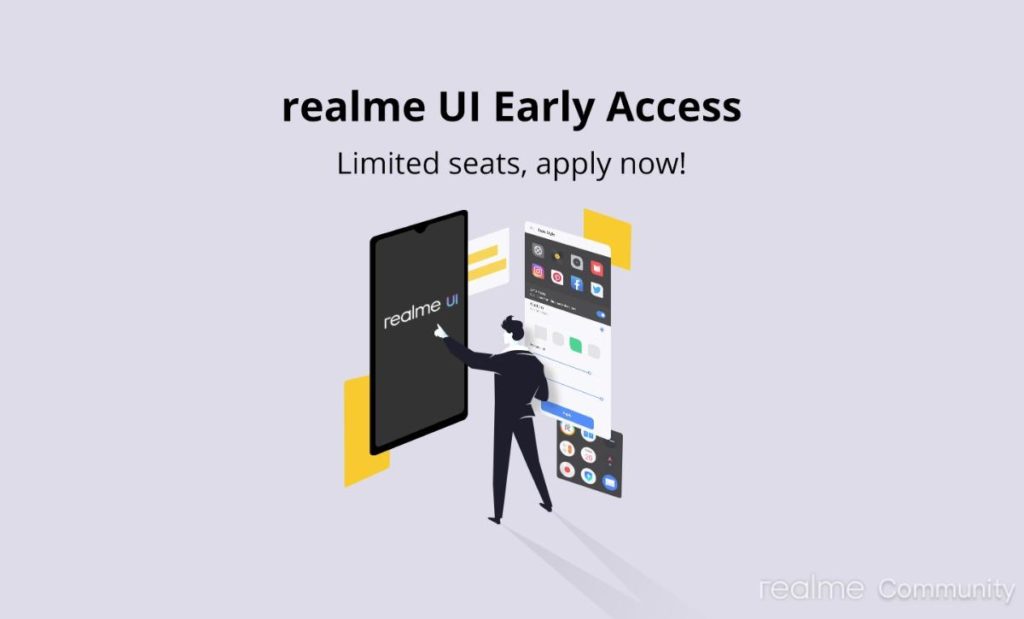 Realme UI early access