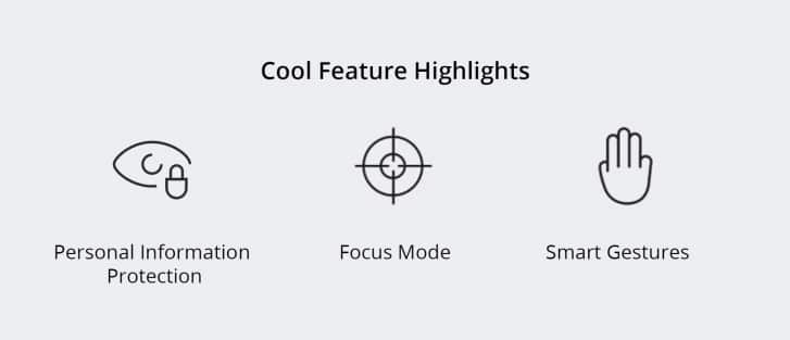 Realme UI features focus mode