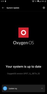 OxygenOS beta update