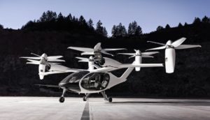 Toyota electric flying taxi startup