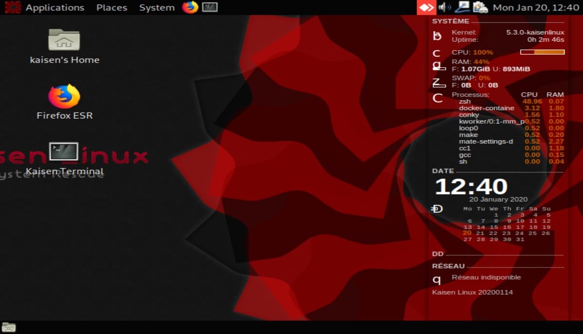 kaisen linux conky theme